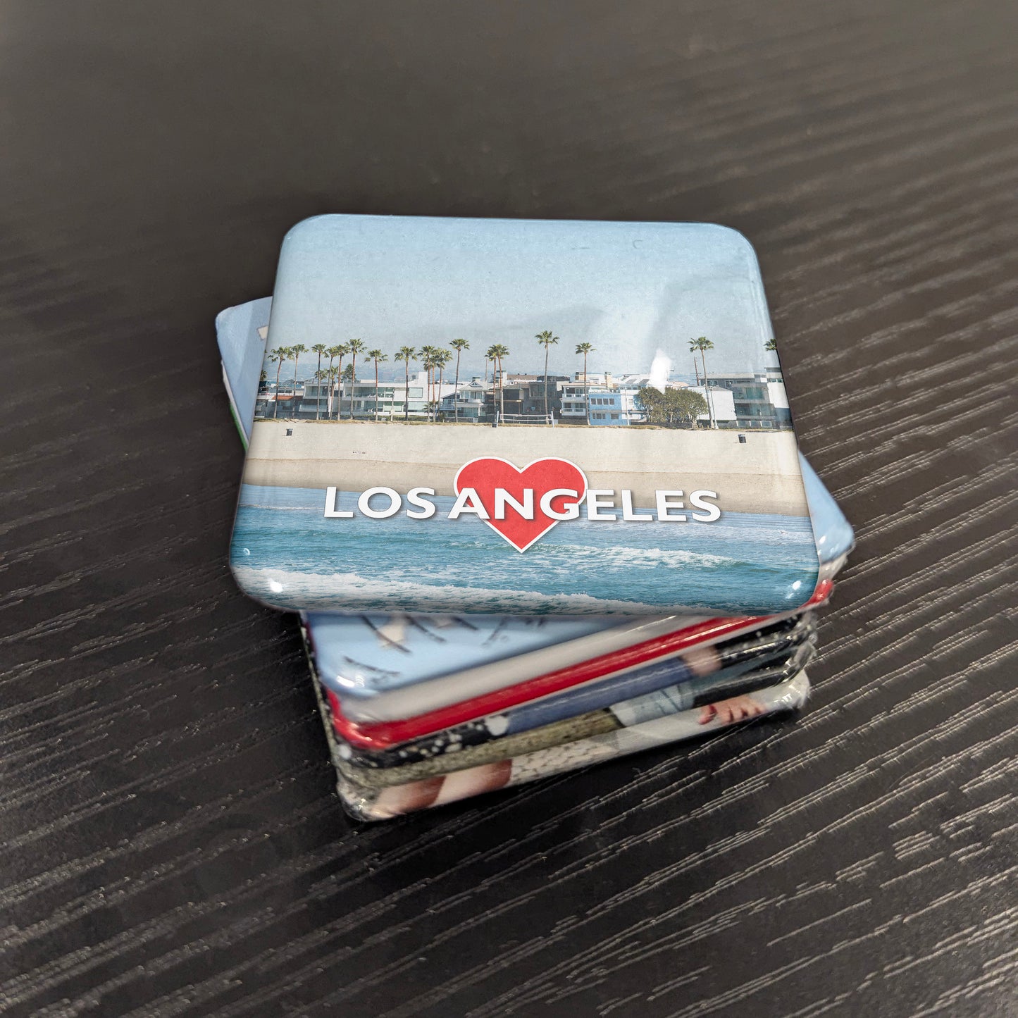 Los Angeles Beach Fridge Magnet - PhiloPerse