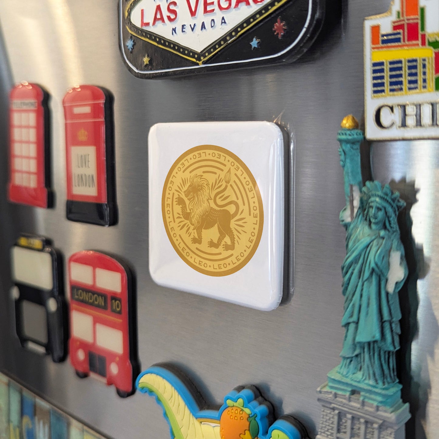 Leo Zodiac Fridge Magnet - PhiloPerse