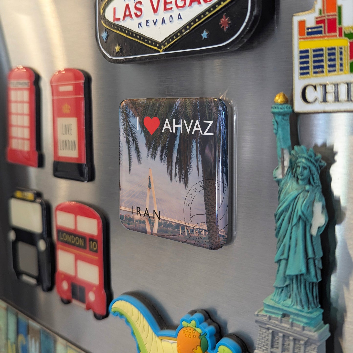 I Love Ahvaz Fridge Magnet