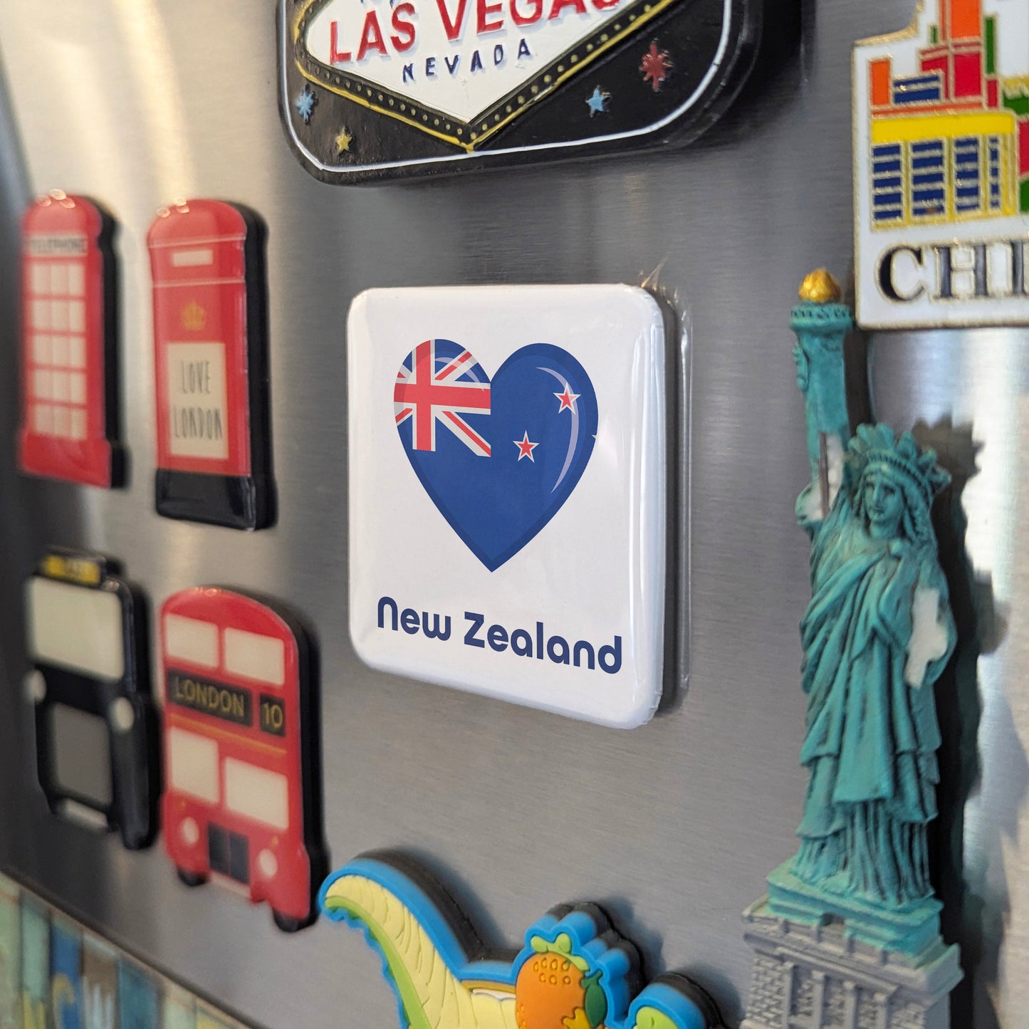New Zealand Flag Fridge Magnet - PhiloPerse