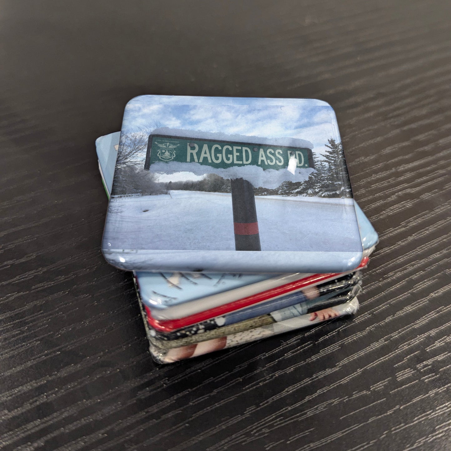 Ragged Ass Road Fridge Magnet - PhiloPerse