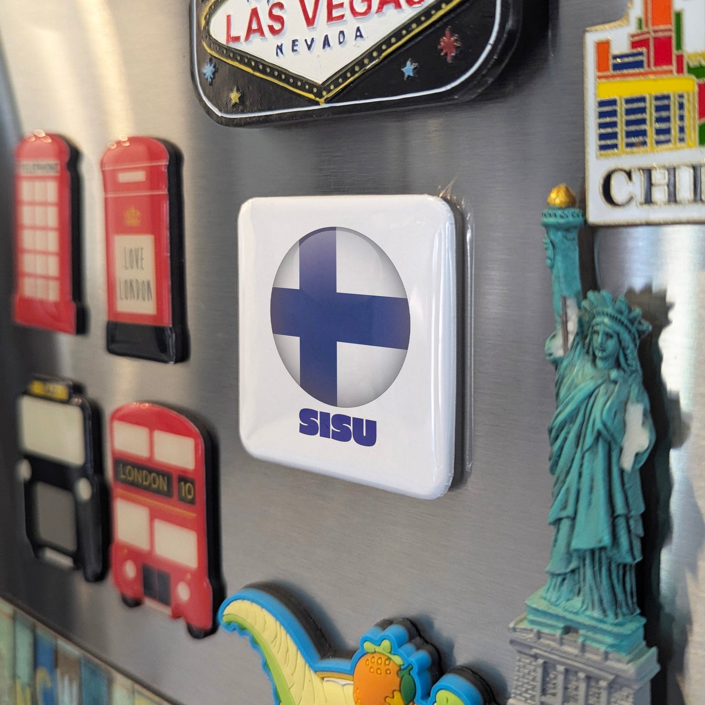SISU Finland Fridge Magnet - PhiloPerse