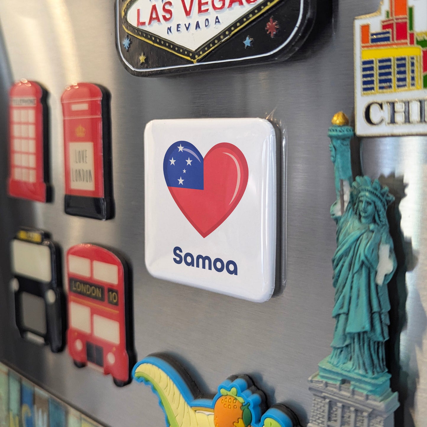 Samoa Flag Fridge Magnet - PhiloPerse