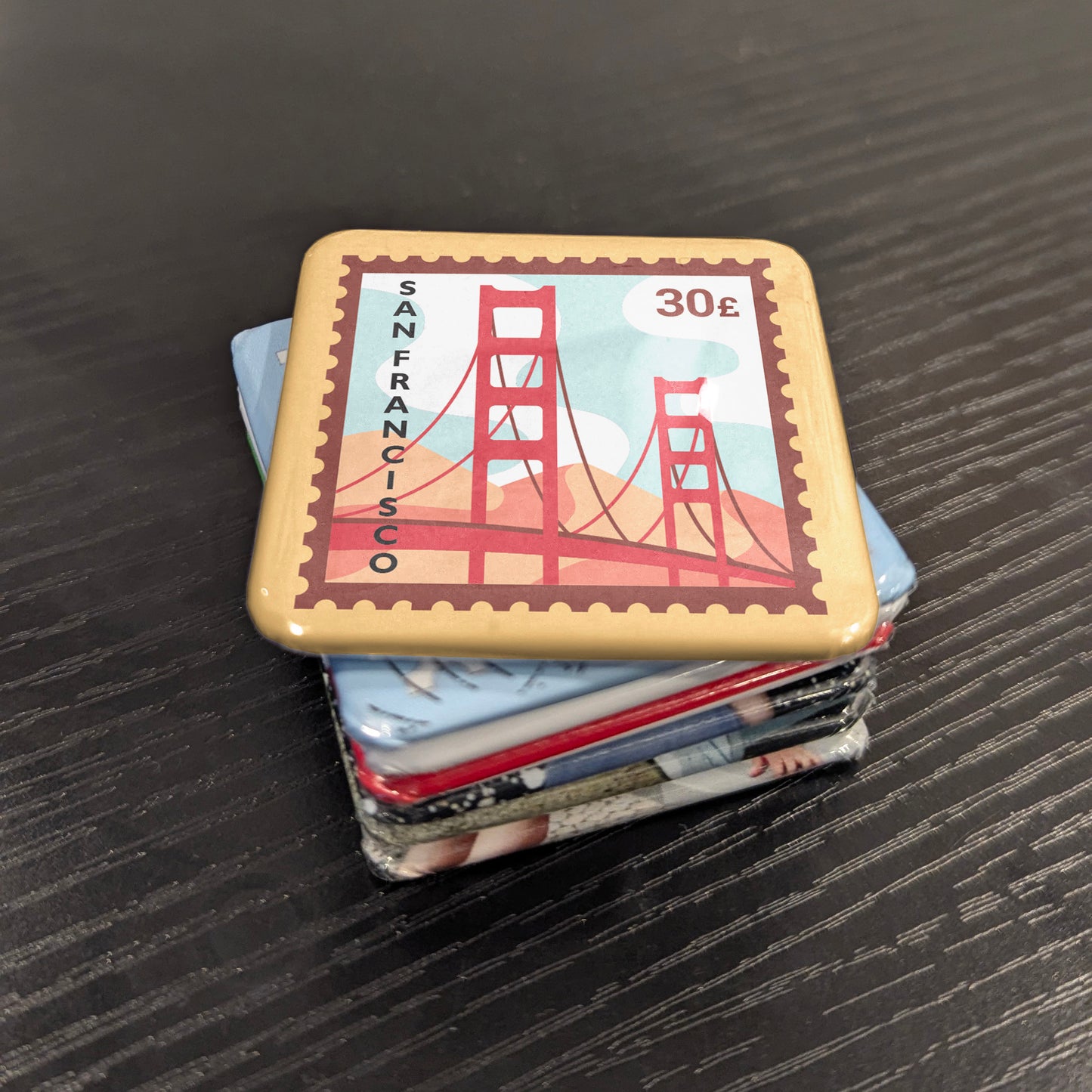 San Francisco Postage Fridge Magnet - PhiloPerse