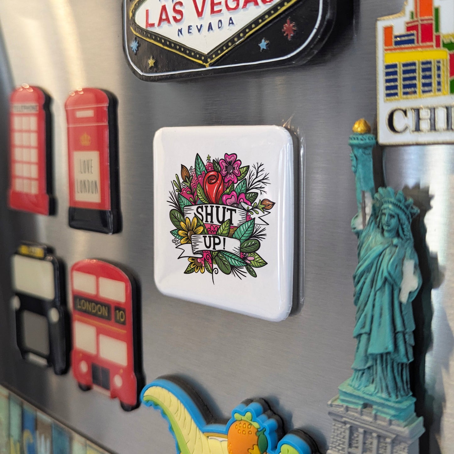 Shut Up Fridge Magnet - PhiloPerse