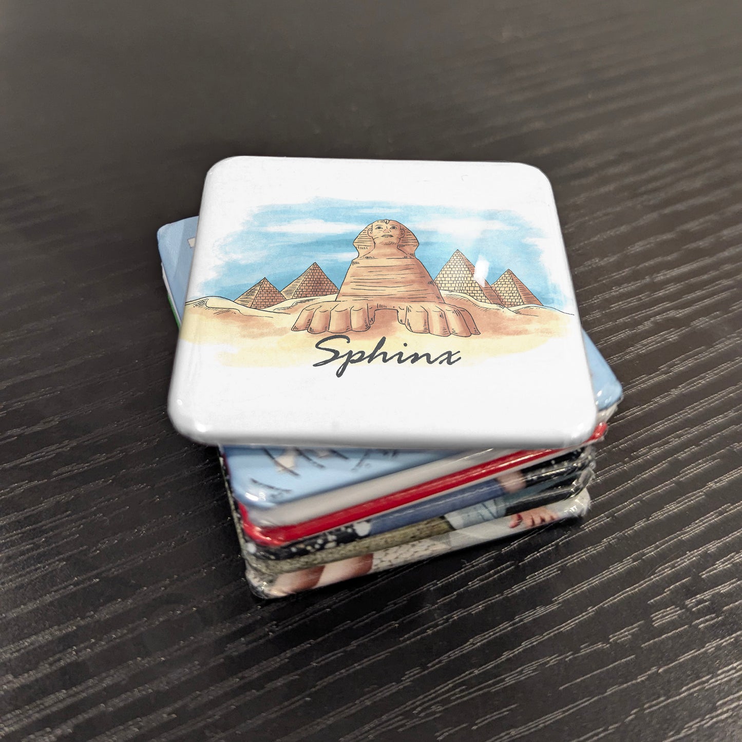 Sphinx in Egypt Fridge Magnet - PhiloPerse