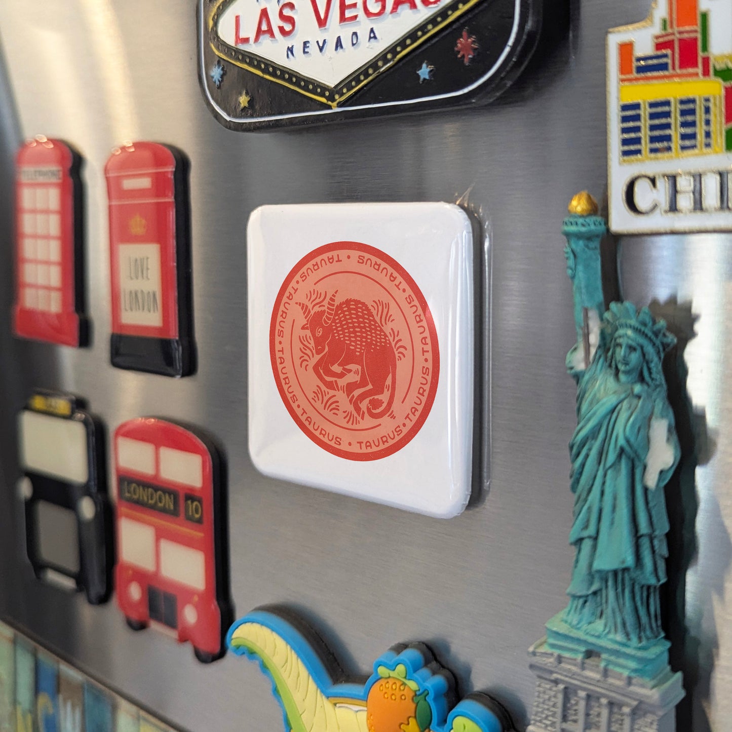 Taurus Zodiac Fridge Magnet - PhiloPerse