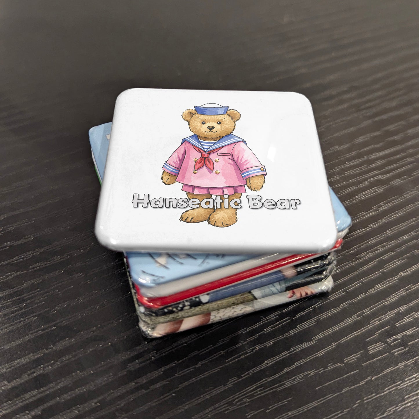 Teddy Bear as Hanseatic Sailor Fridge Magnet - PhiloPerse
