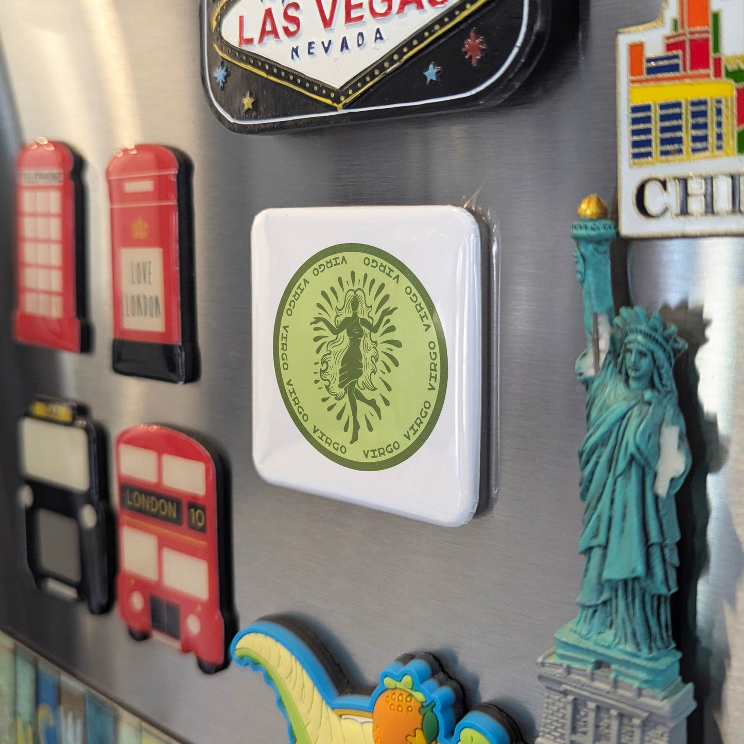 Virgo Zodiac Fridge Magnet - PhiloPerse