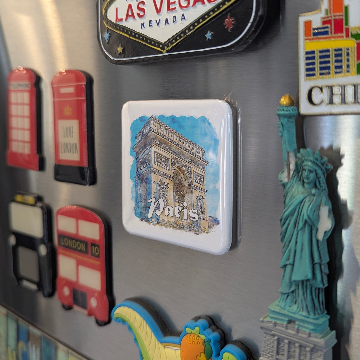 Arc de Triomphe in Paris Fridge Magnet - PhiloPerse