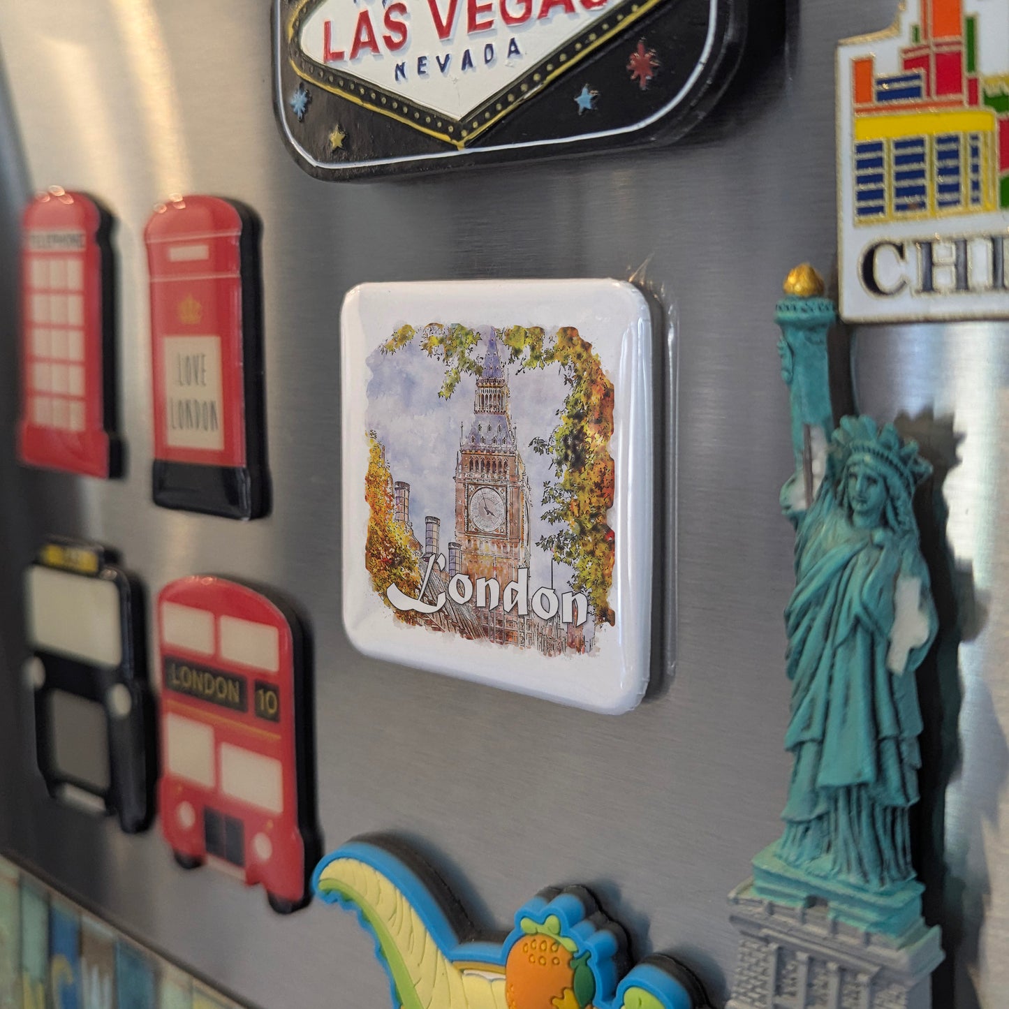 Big Ben Tower in London Fridge Magnet - PhiloPerse