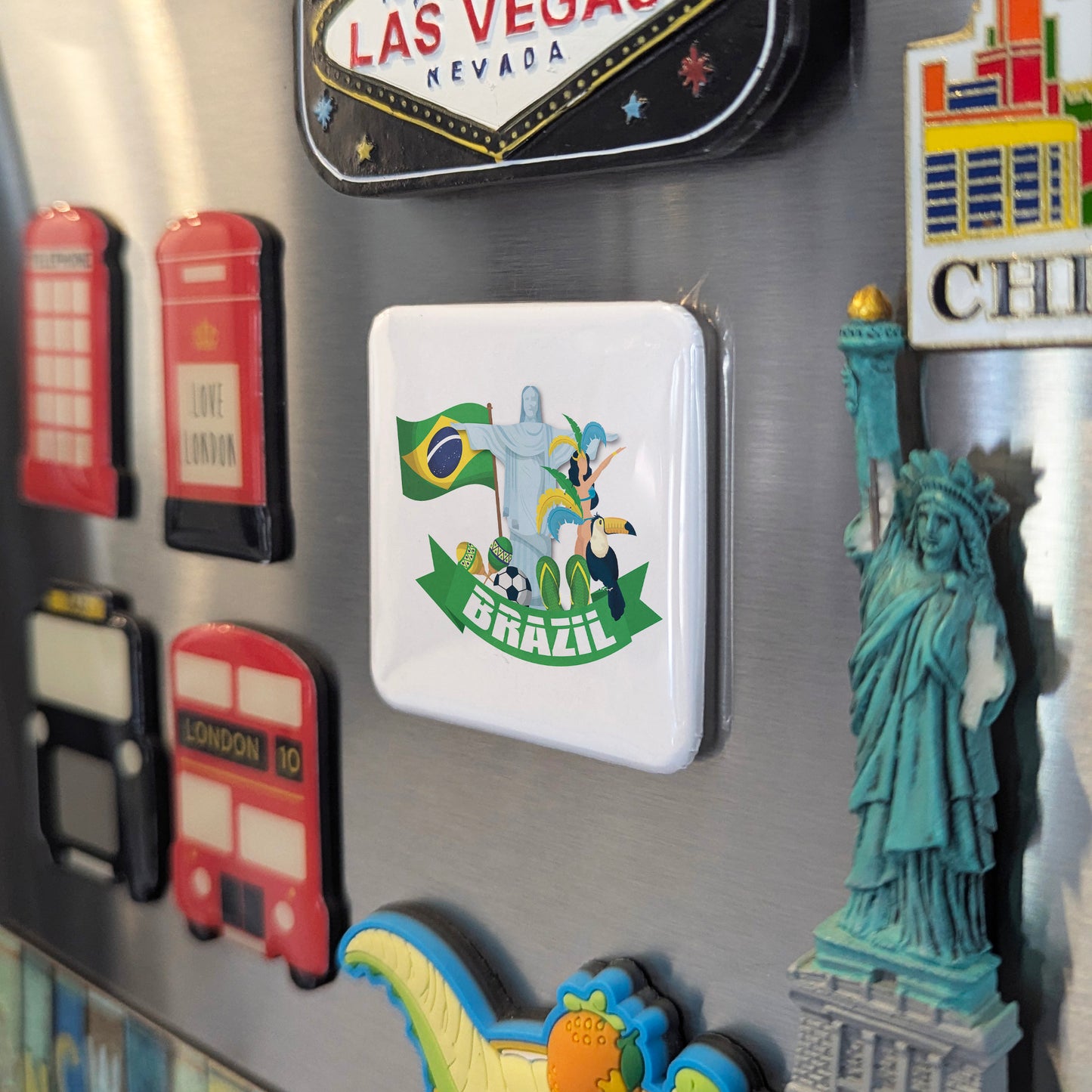 Brazil's Carnivals Fridge Magnet - PhiloPerse