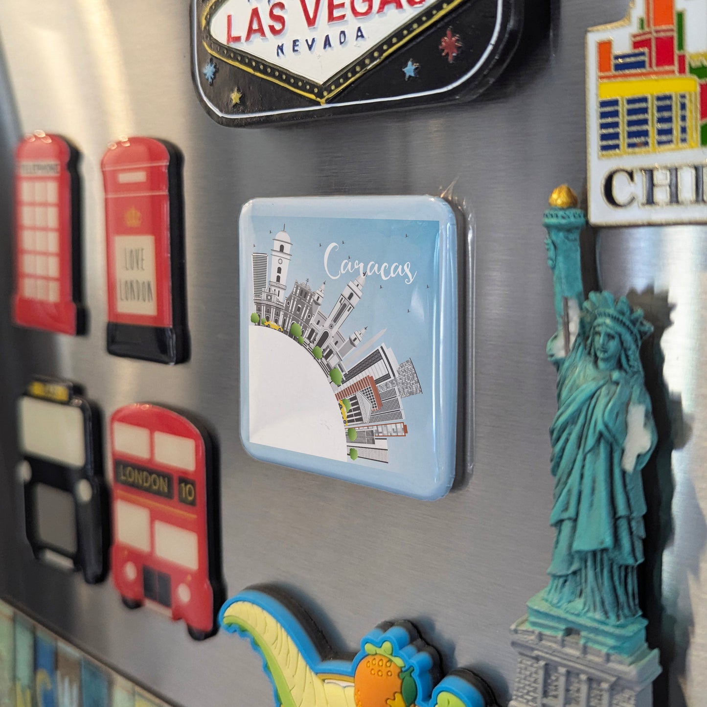 Caracas Skyline Fridge Magnet - PhiloPerse