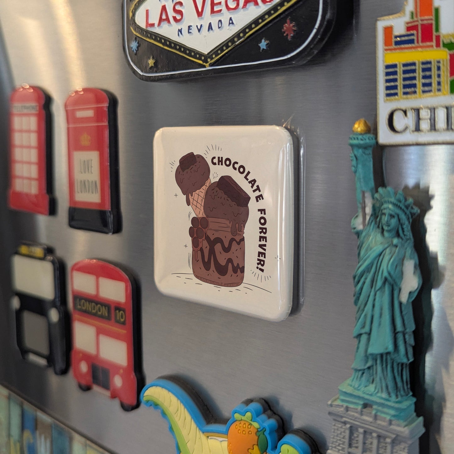 Chocolate Forever Fridge Magnet - PhiloPerse