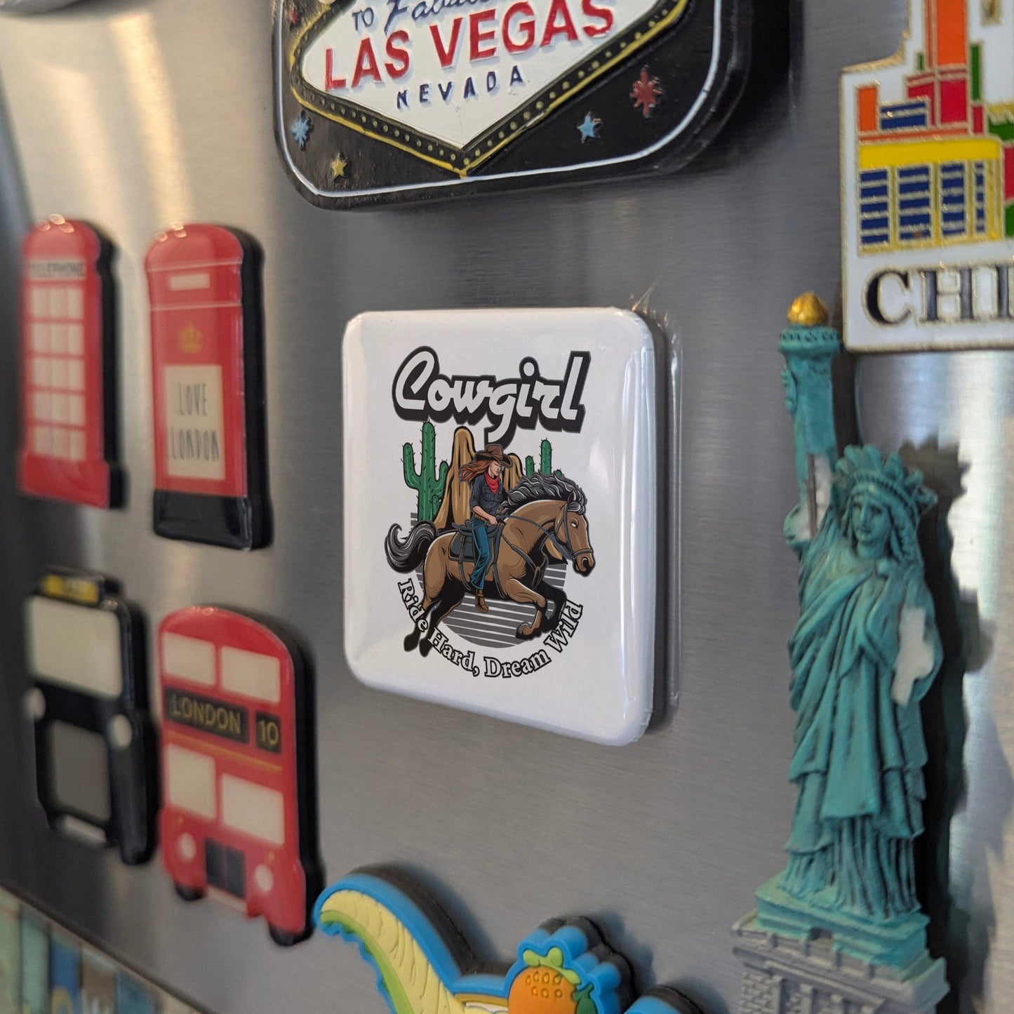 Cowgirl Fridge Magnet