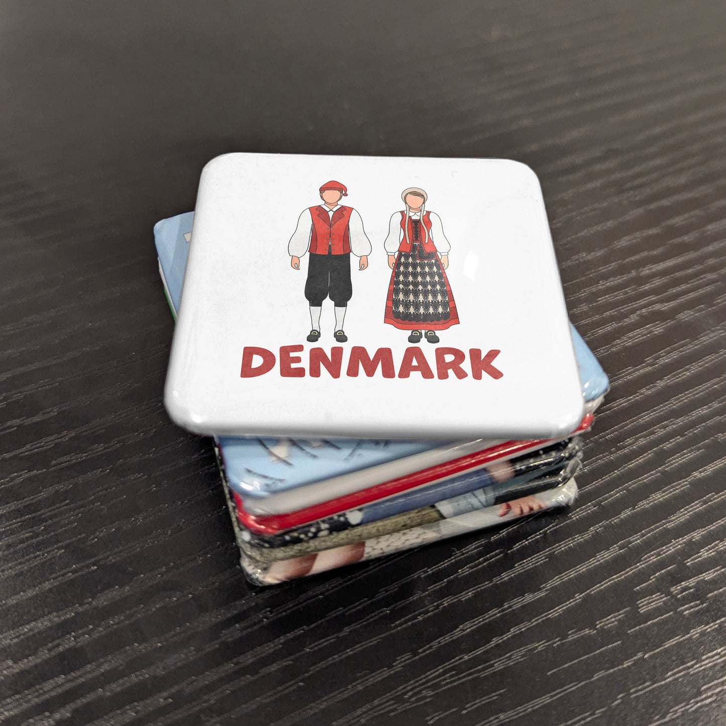 Denmark Folk Costumes Fridge Magnet - PhiloPerse