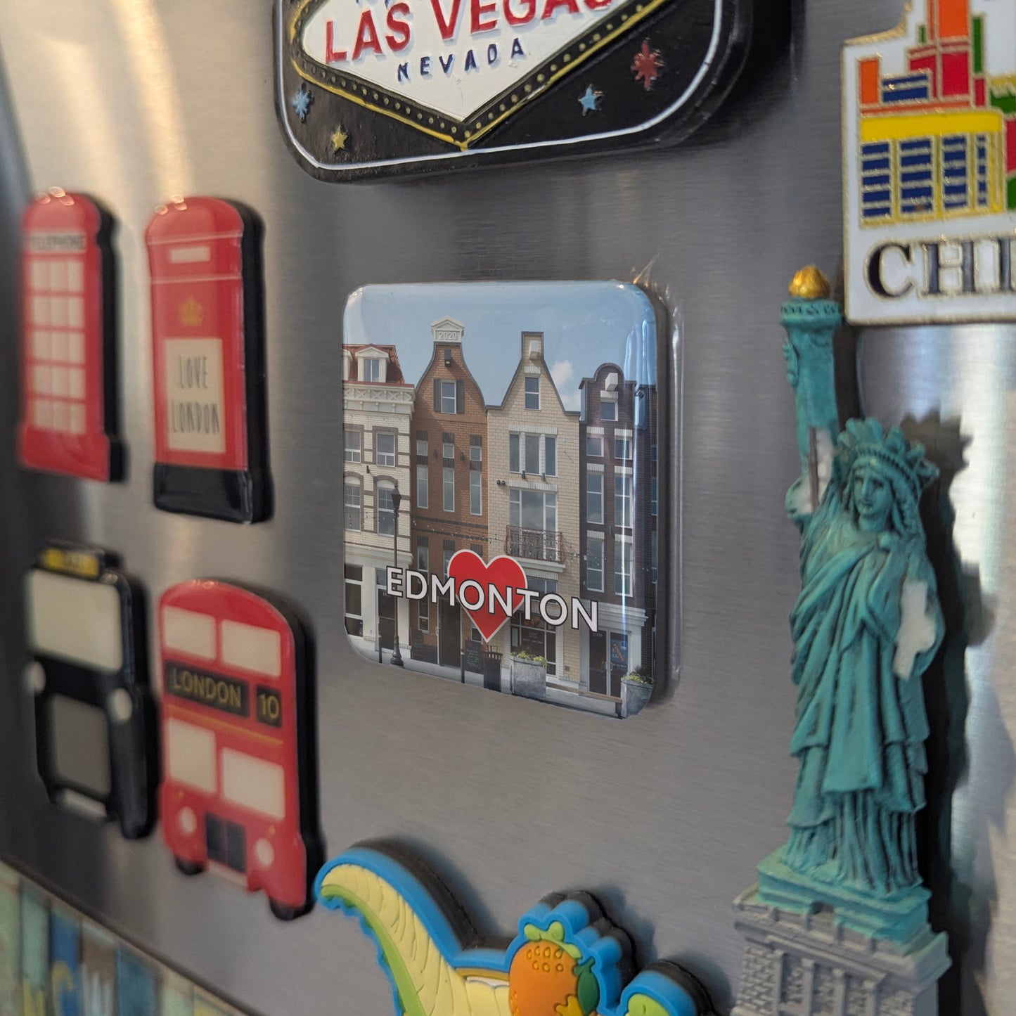 Edmonton Street Fridge Magnet - PhiloPerse