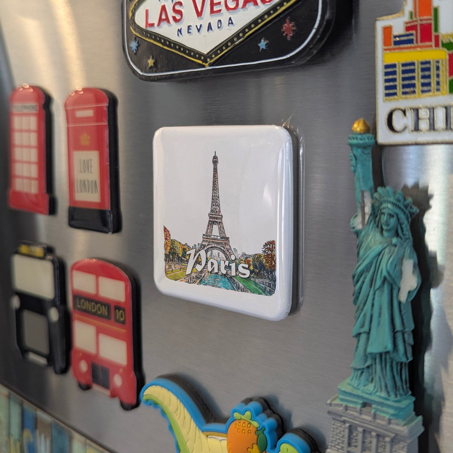 Eiffel Tower in Paris Fridge Magnet - PhiloPerse