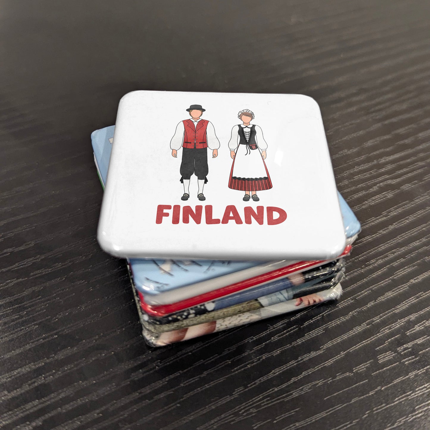 Finland Folk Costumes Fridge Magnet - PhiloPerse