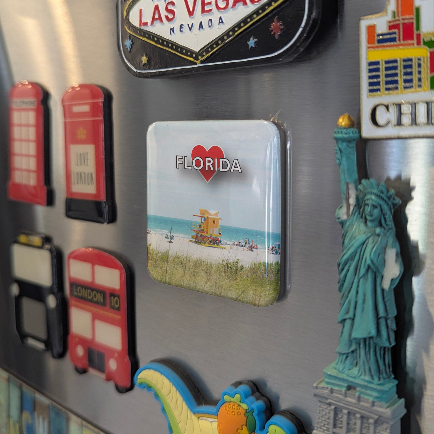 Florida Beach Fridge Magnet - PhiloPerse