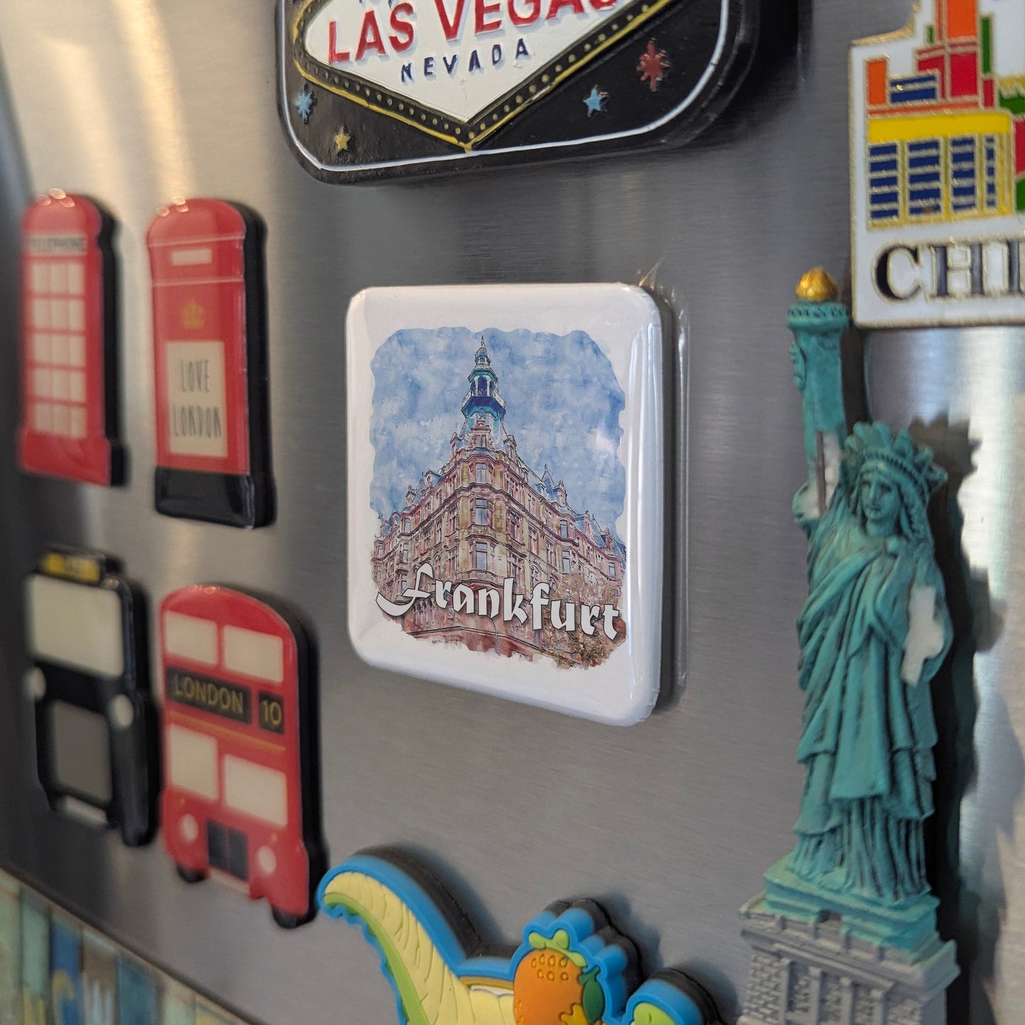 Frankfurt Germany Fridge Magnet - PhiloPerse