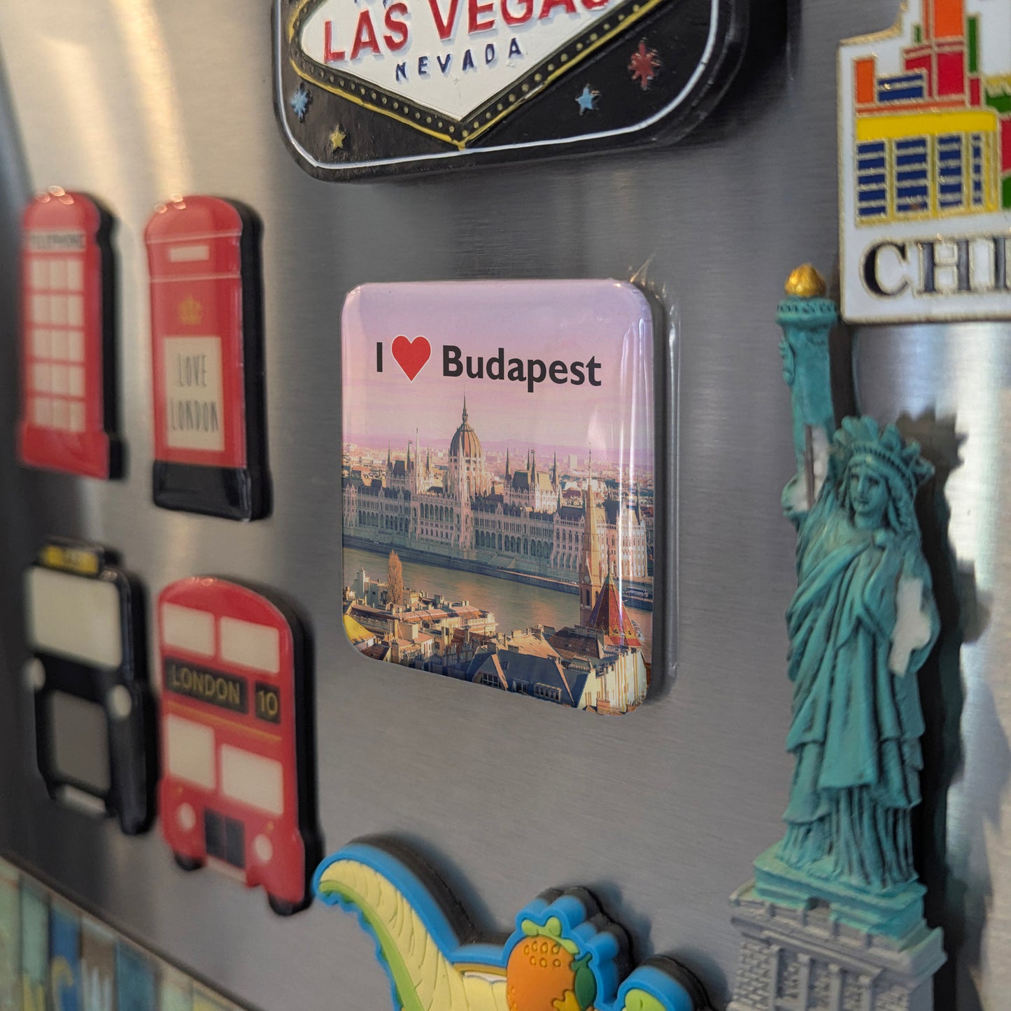 I Love Budapest Fridge Magnet - PhiloPerse