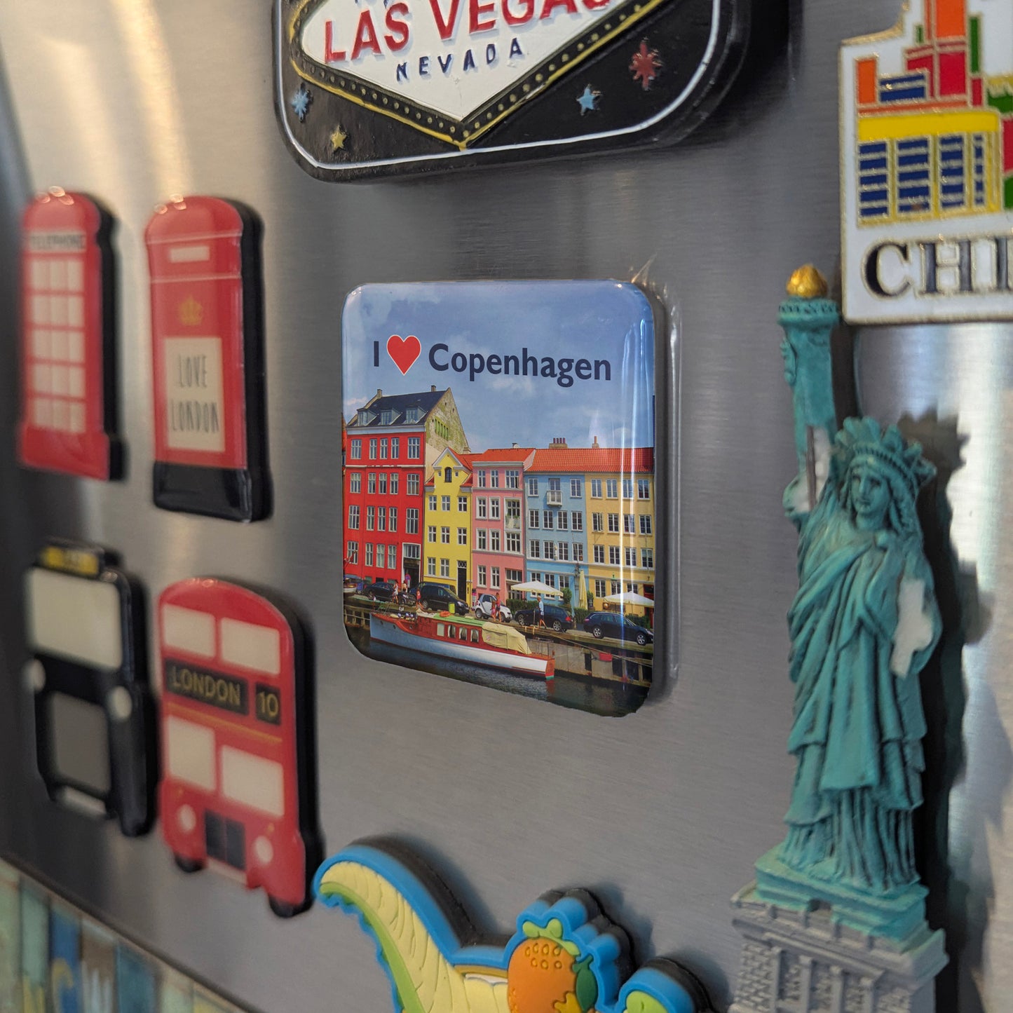 I Love Copenhagen Fridge Magnet - PhiloPerse