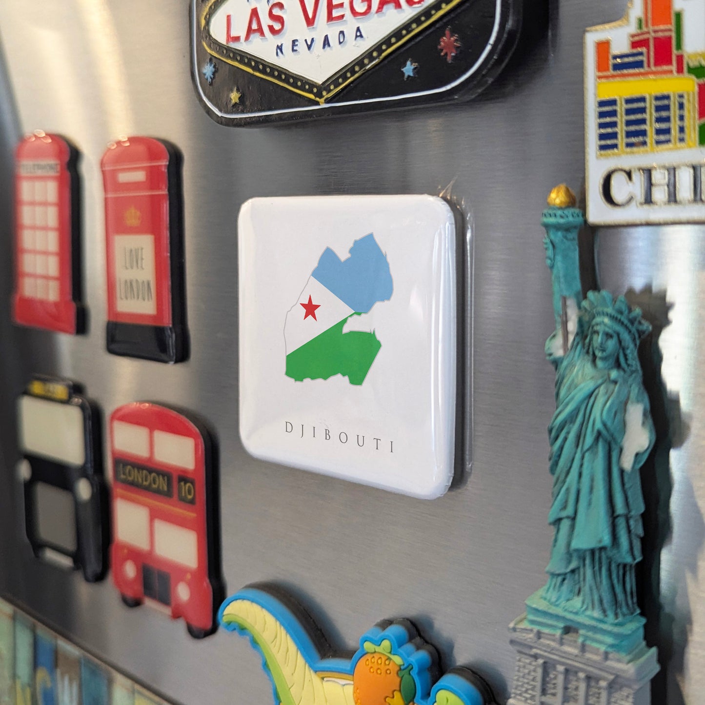 Djibouti Fridge Magnet - PhiloPerse