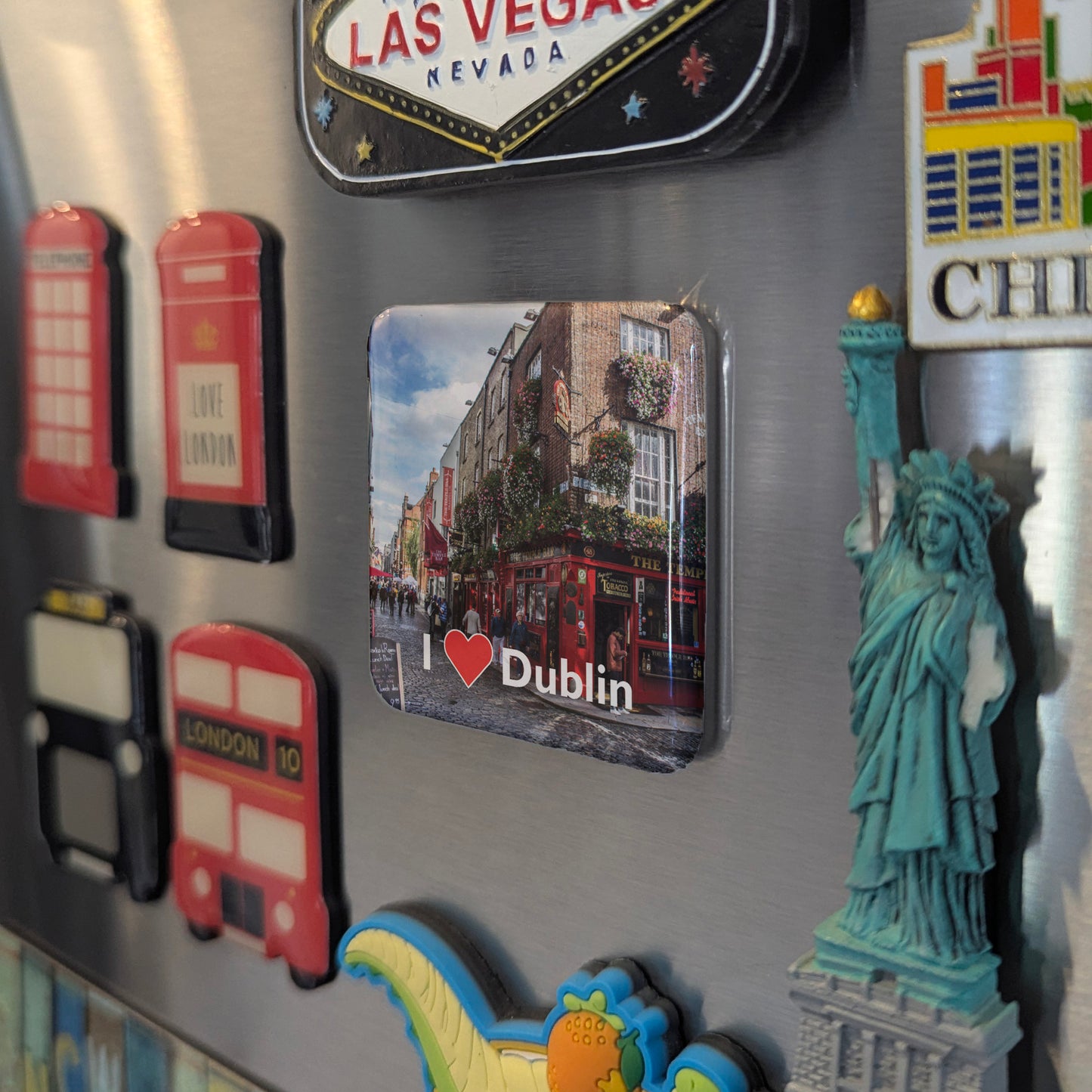I Love Dublin Fridge Magnet - PhiloPerse