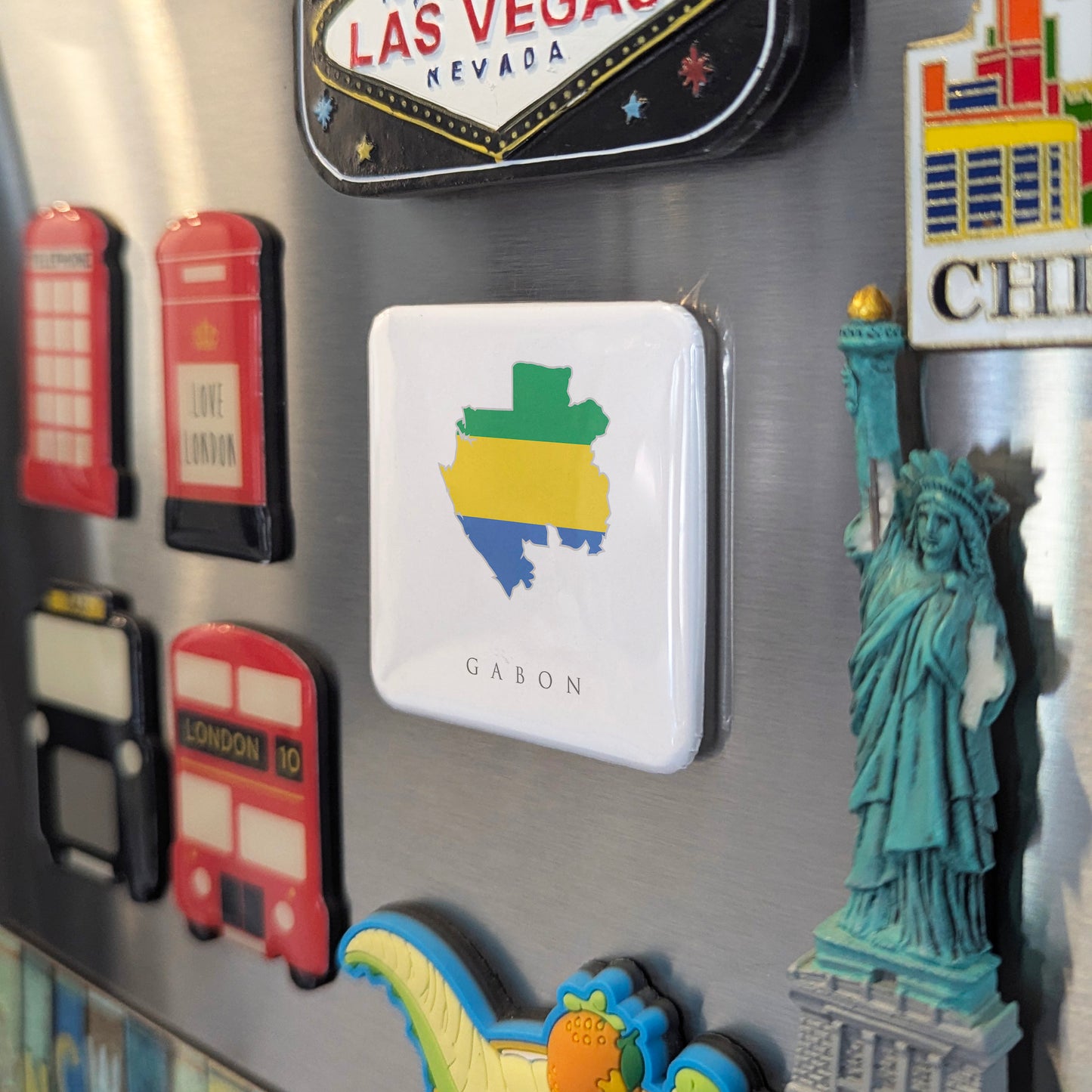 Gabon Fridge Magnet - PhiloPerse