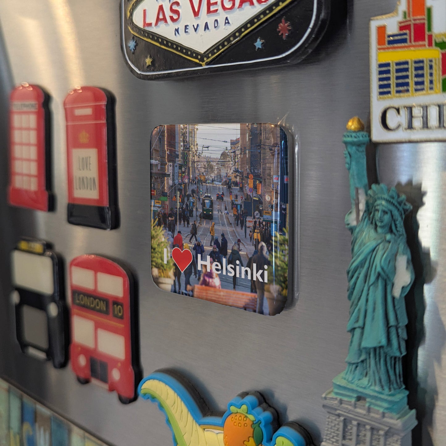 I Love Helsinki Fridge Magnet - PhiloPerse