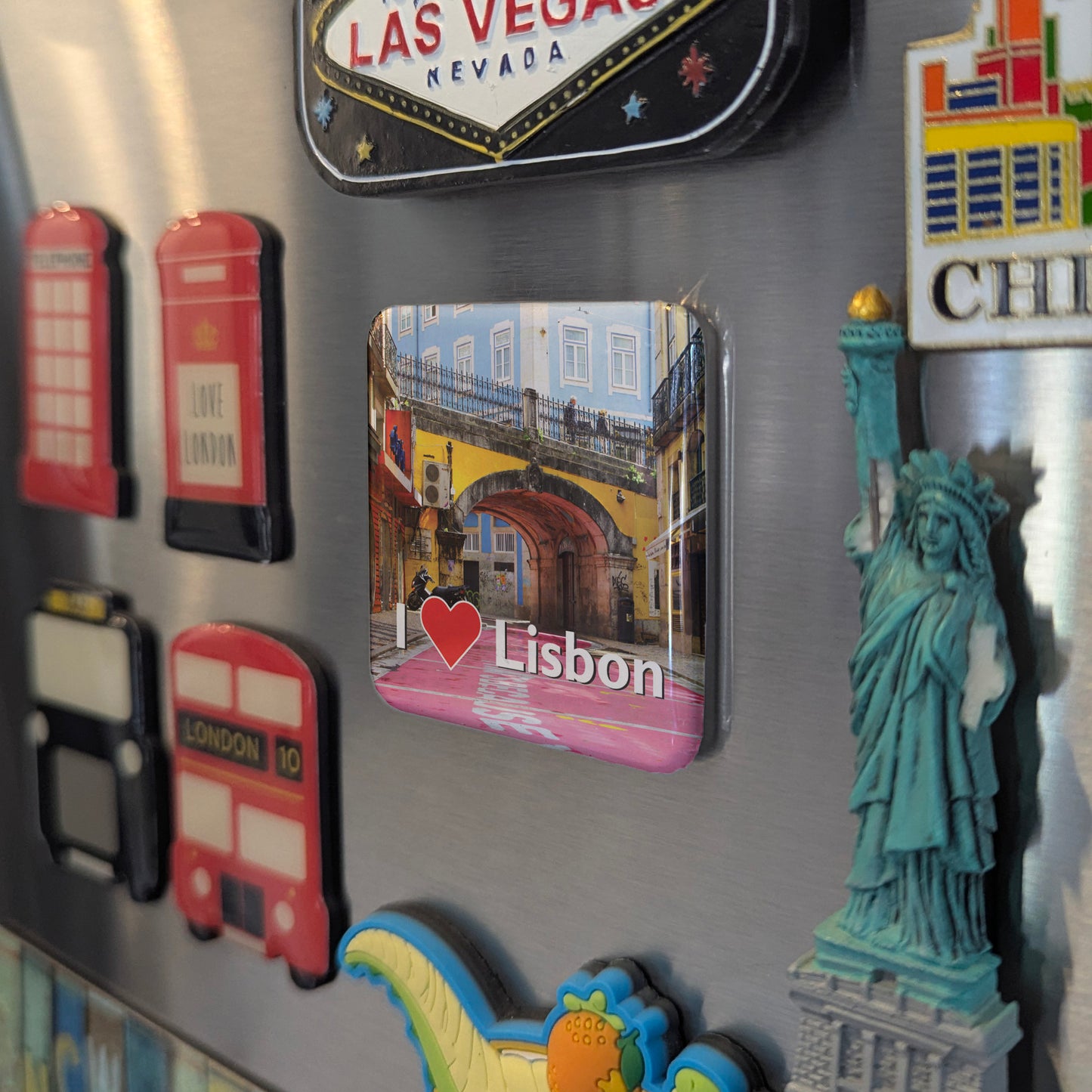 I Love Lisbon Fridge Magnet - PhiloPerse