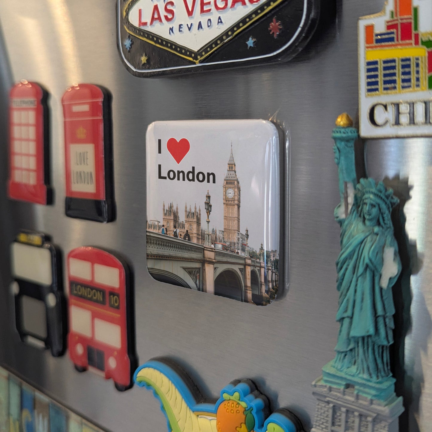 I Love London Fridge Magnet - PhiloPerse