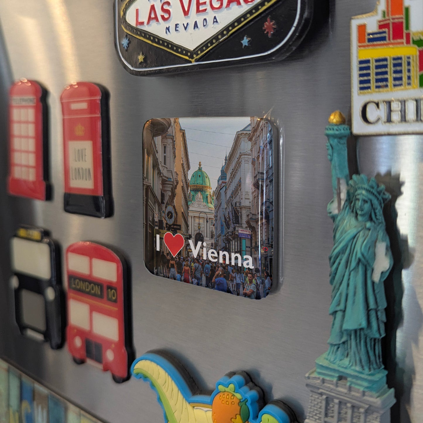 I Love Vienna Fridge Magnet - PhiloPerse