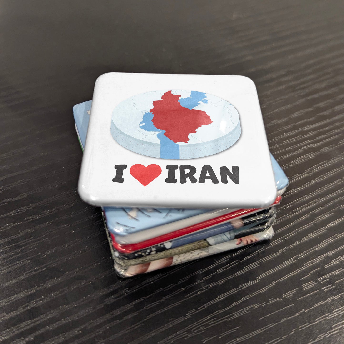 I Love Iran V.2 Fridge Magnet - PhiloPerse