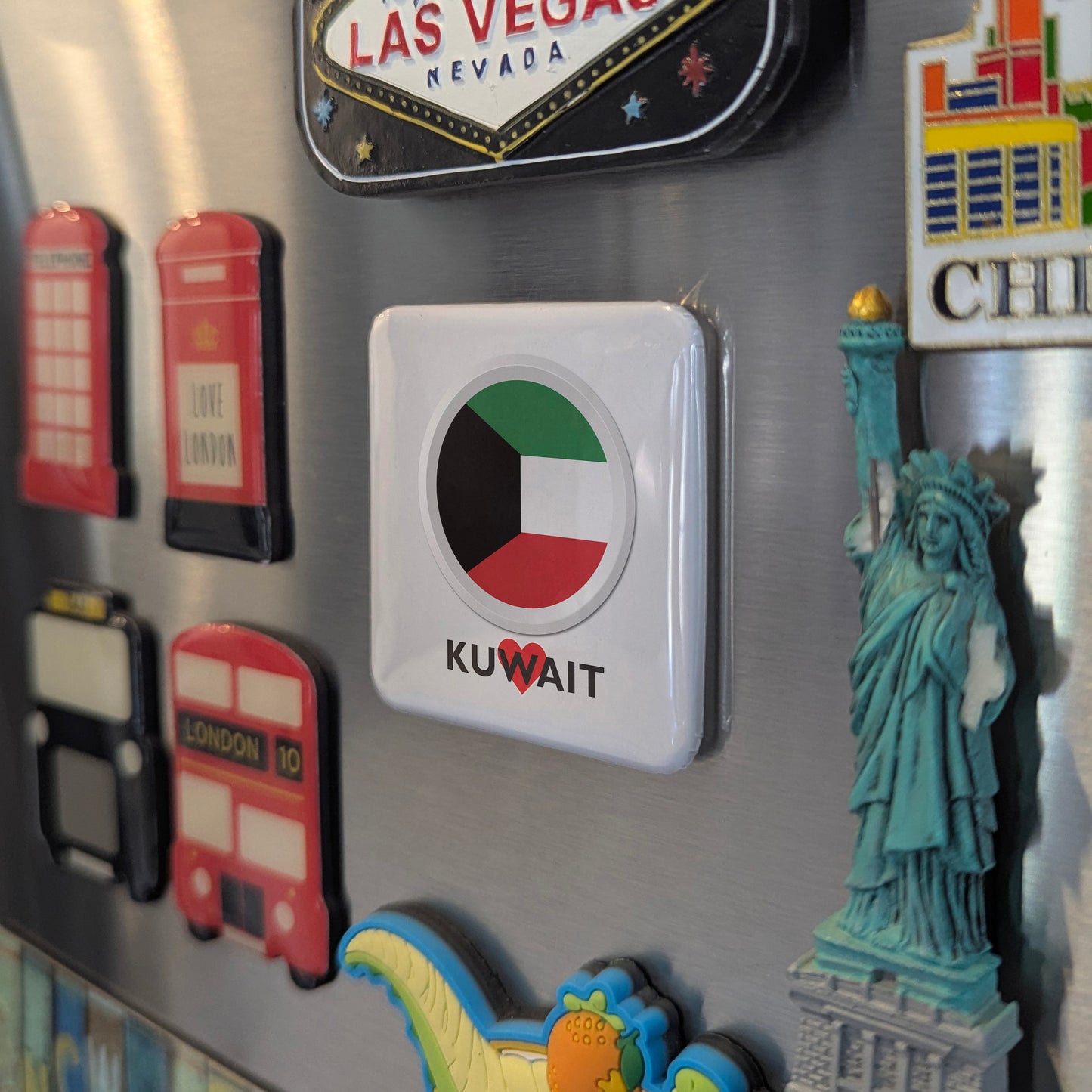 I Love Kuwait Fridge Magnet - PhiloPerse