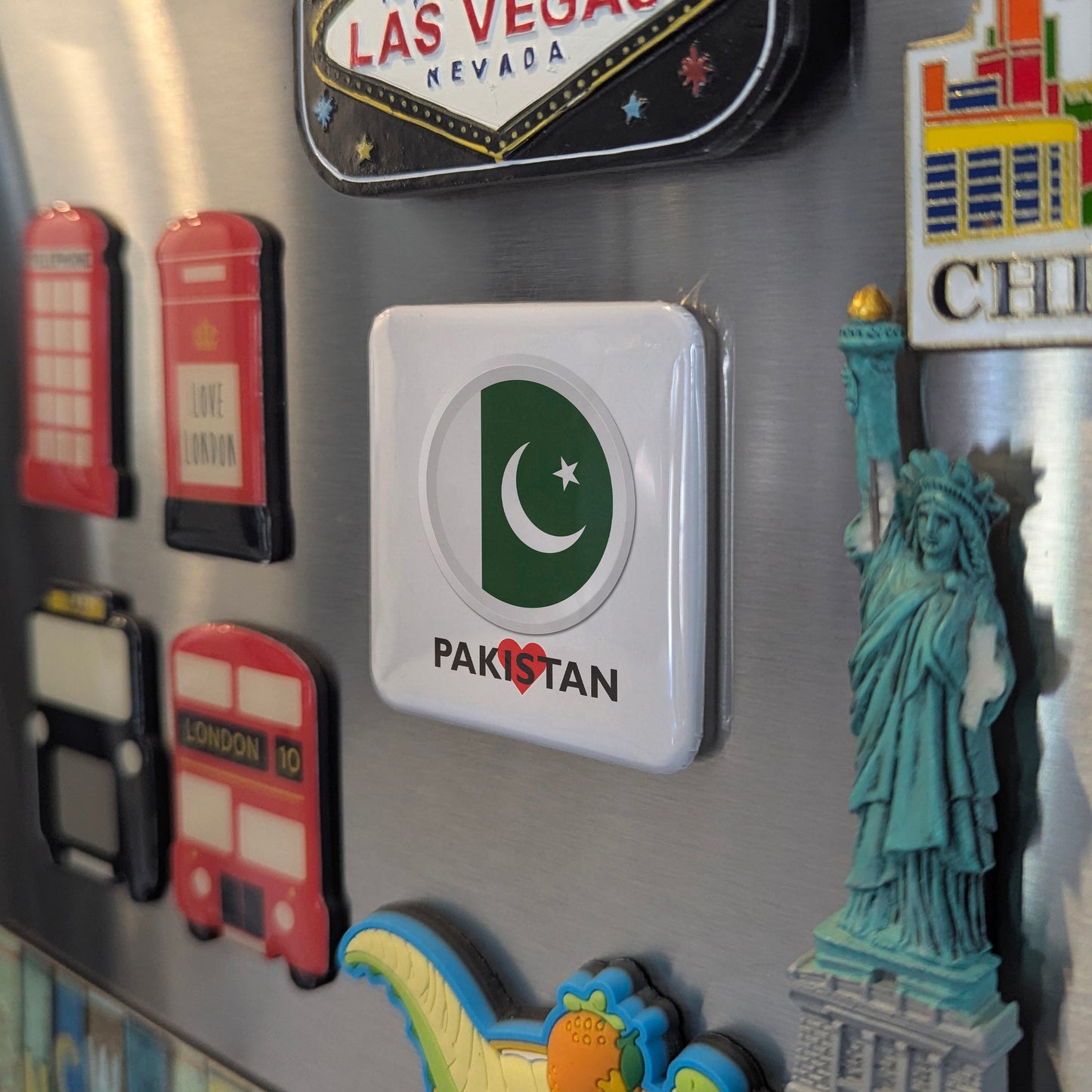 I Love Pakistan Fridge Magnet - PhiloPerse