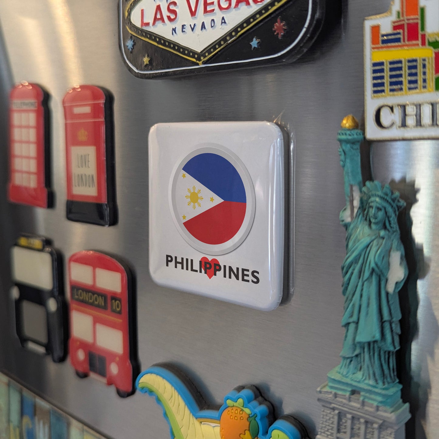 I Love Philippines Fridge Magnet - PhiloPerse