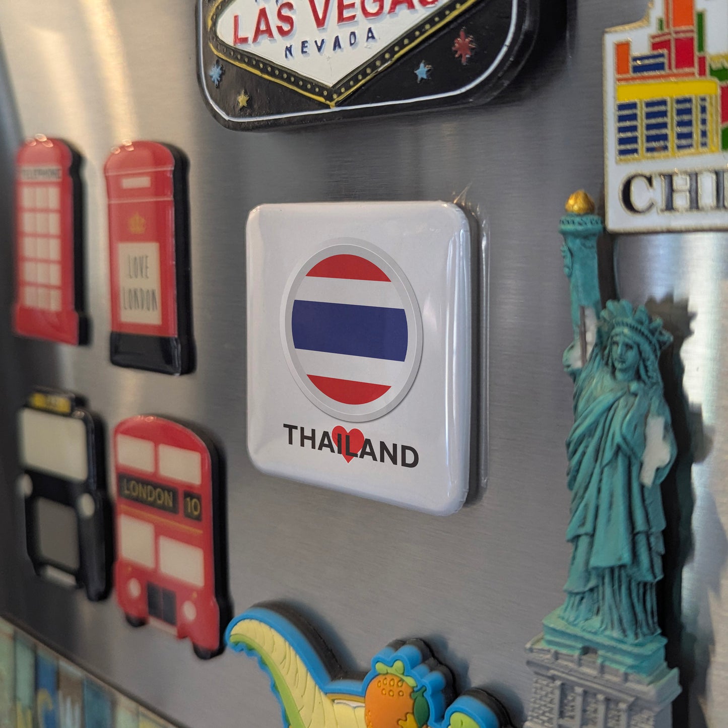 I Love Thailand Fridge Magnet - PhiloPerse