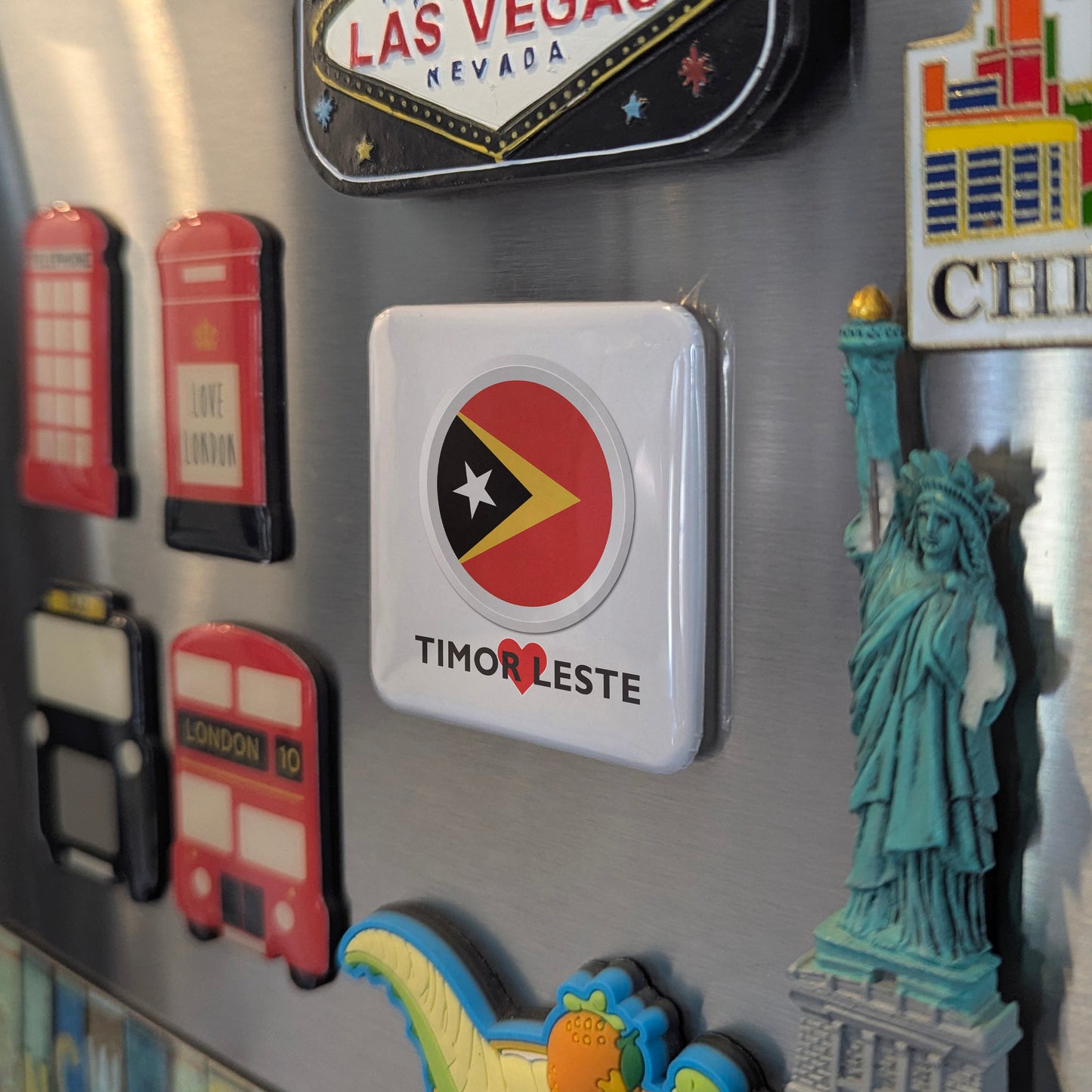 I Love Timor-Leste Fridge Magnet - PhiloPerse