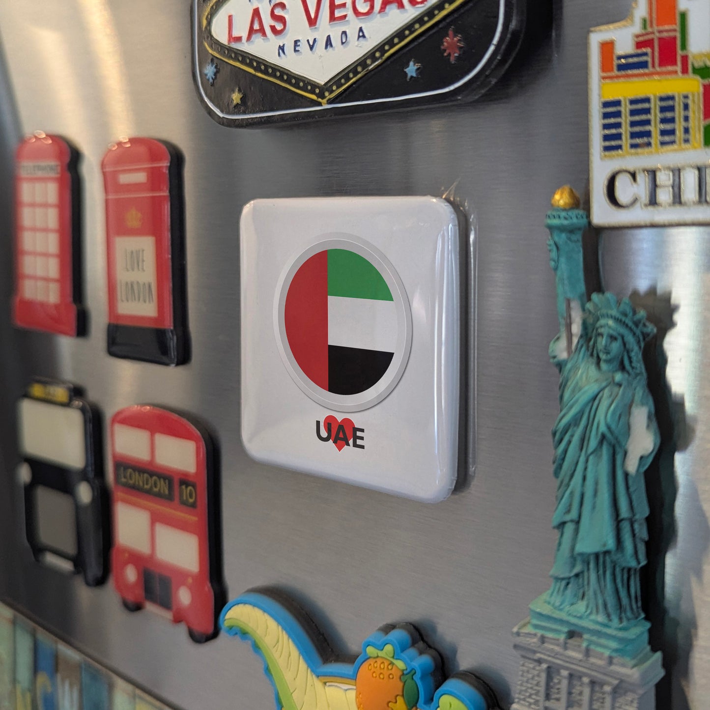 I Love United Arab Emirates Fridge Magnet - PhiloPerse