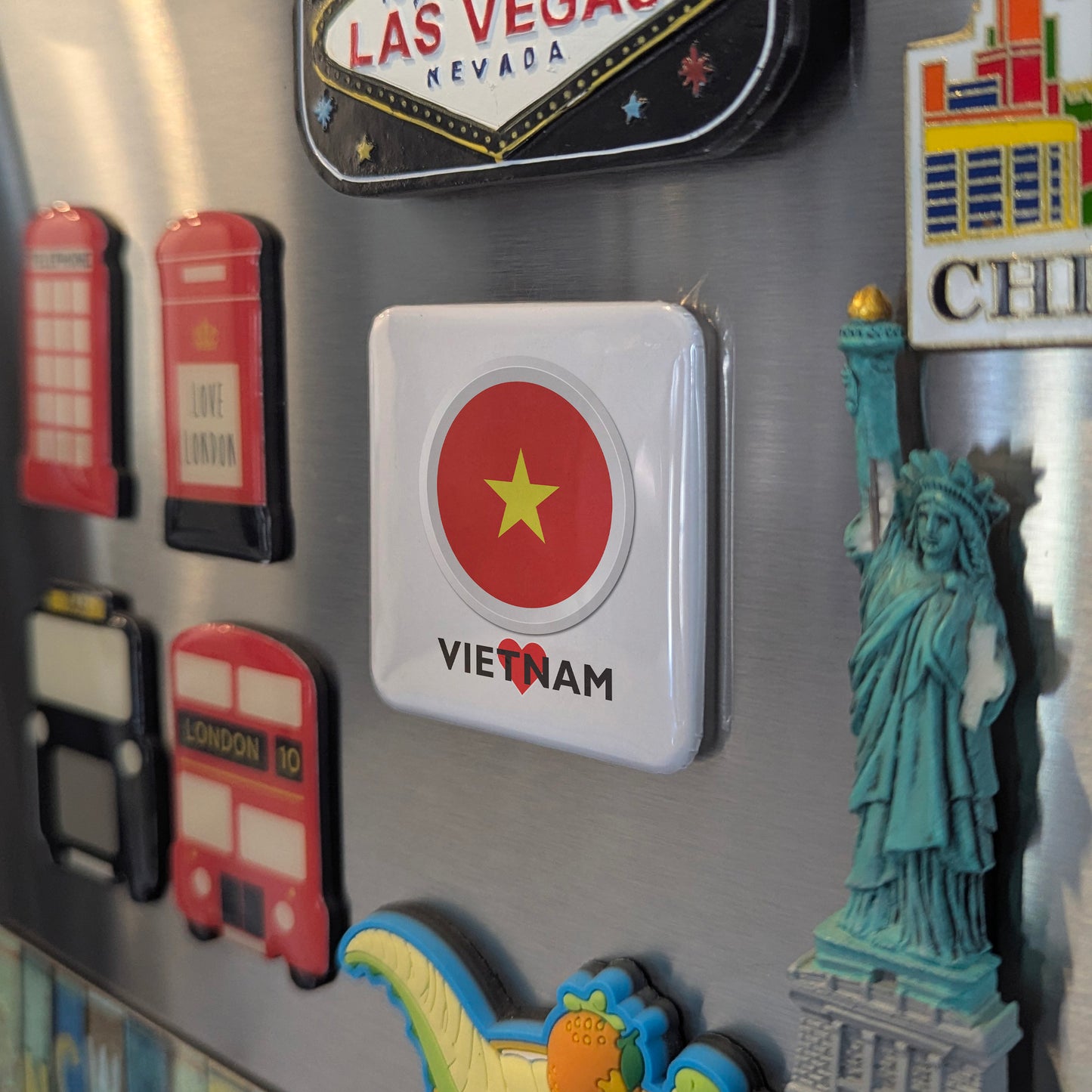 I Love Vietnam Fridge Magnet - PhiloPerse