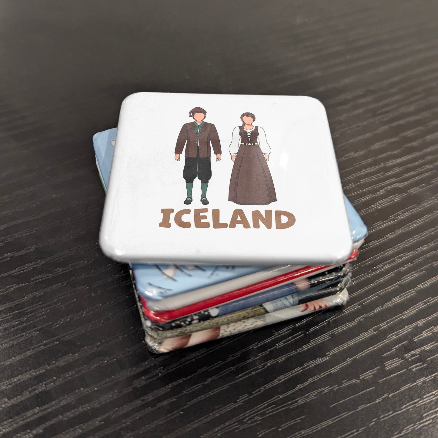 Iceland Folk Costumes Fridge Magnet - PhiloPerse