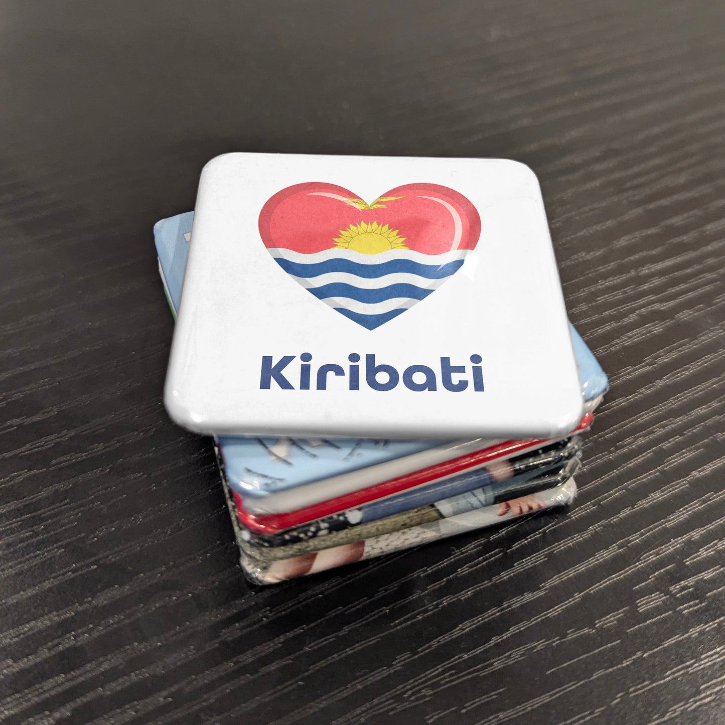 Kiribati Flag Fridge Magnet - PhiloPerse