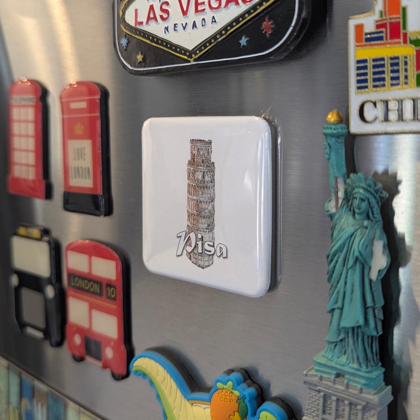 Leaning Tower of Pisa in Italy Fridge Magnet - PhiloPerse
