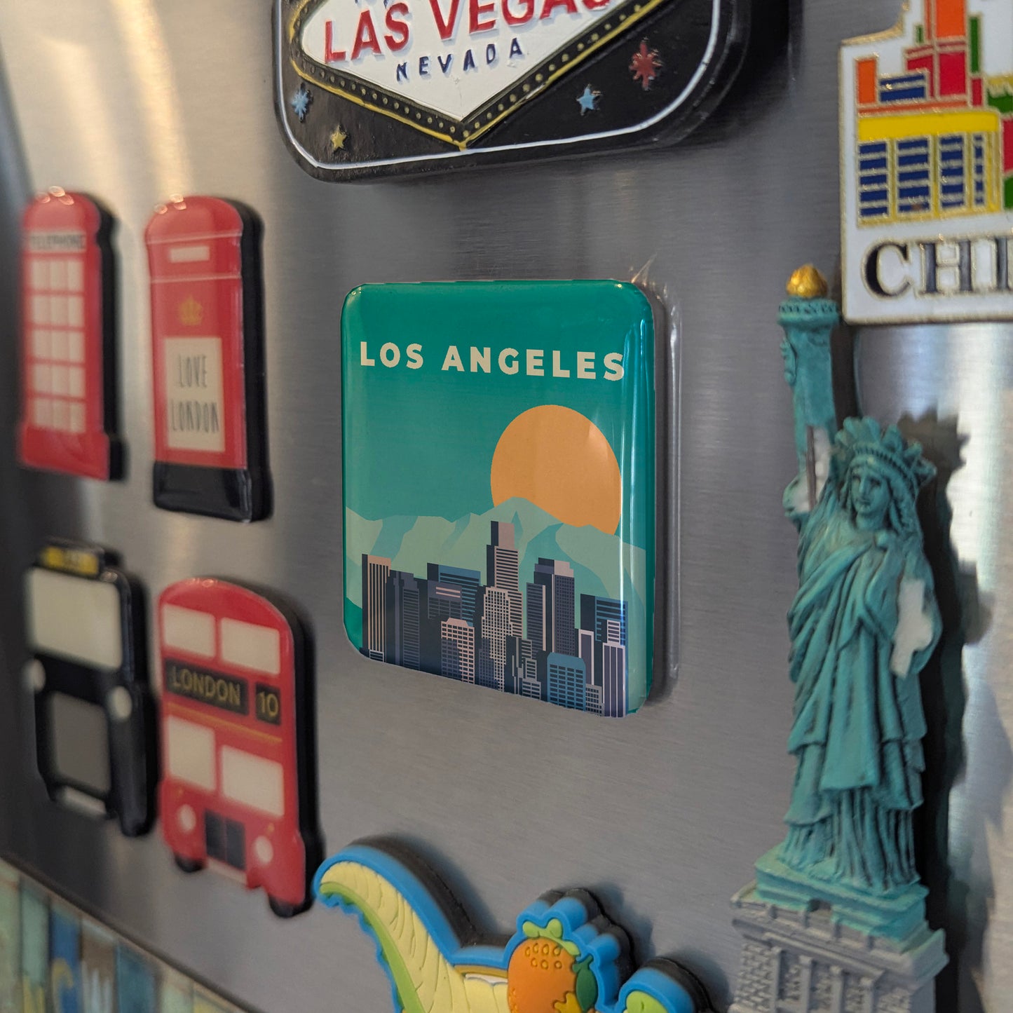 Los Angeles Fridge Magnet - PhiloPerse