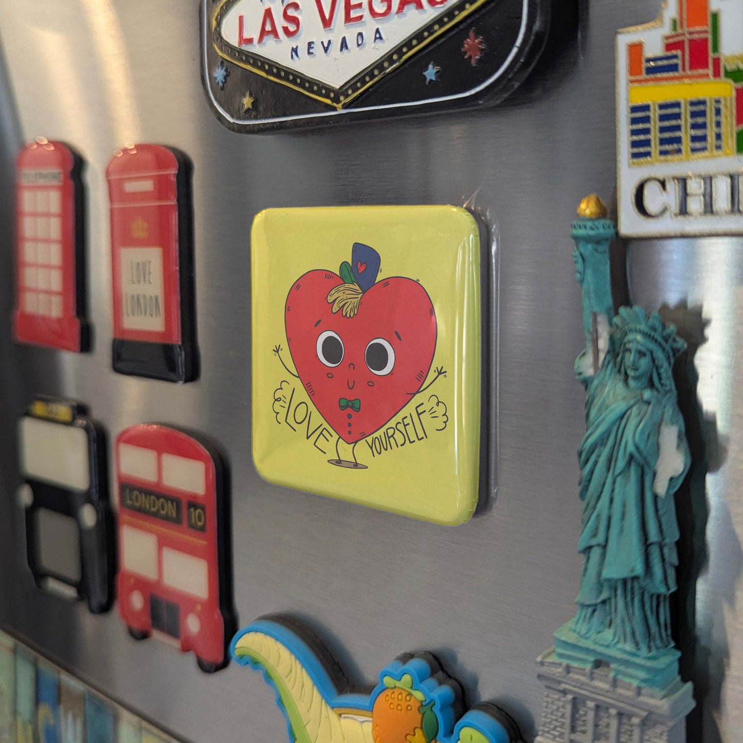 Love Yourself Fridge Magnet - PhiloPerse