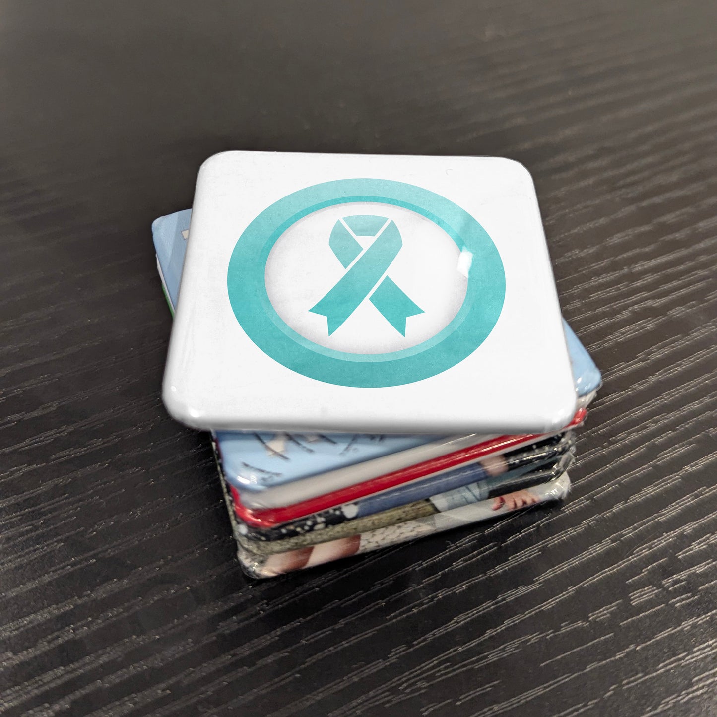 Ovarian Cancer Awareness Fridge Magnet - PhiloPerse