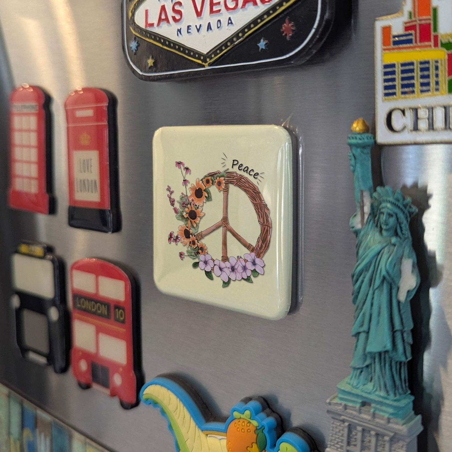 Peace Fridge Magnet - PhiloPerse