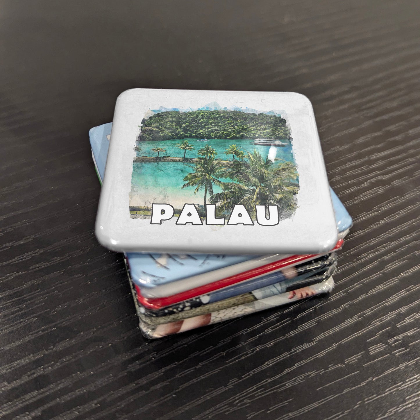 Palau Watercolor Fridge Magnet - PhiloPerse